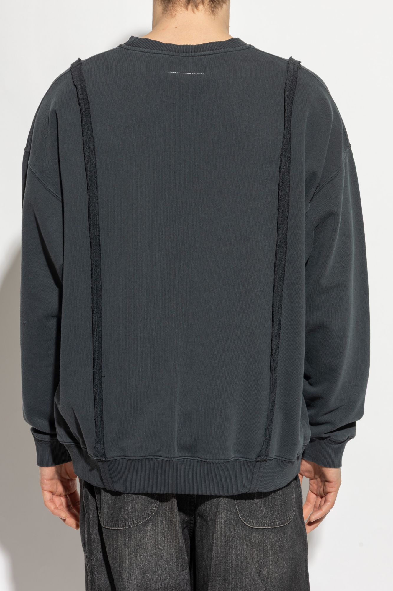 Grey Logo sweatshirt MM6 Maison Margiela - Vitkac Italy